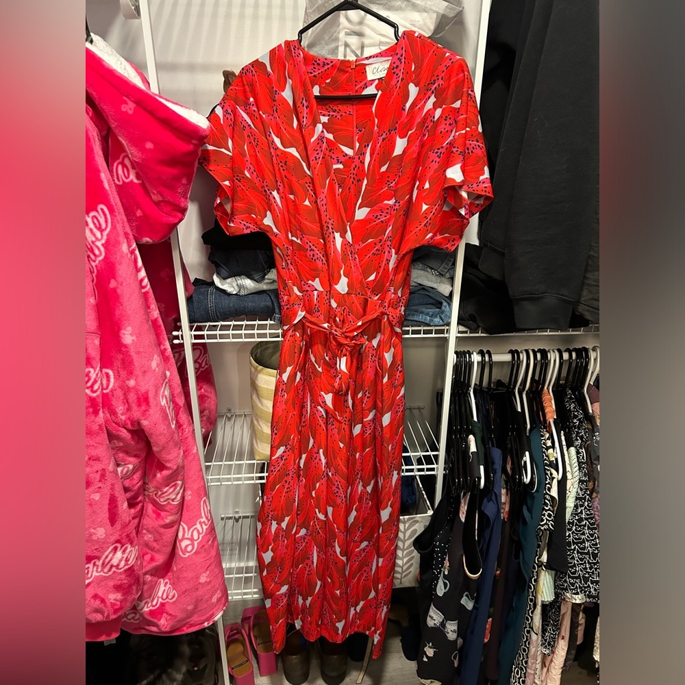 Closet London floral jumpsuit